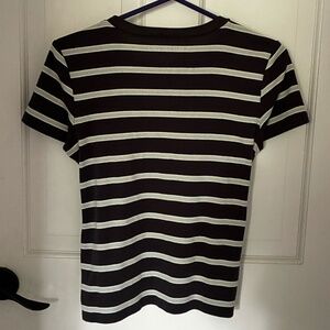 American Eagle Striped Tee Size Small